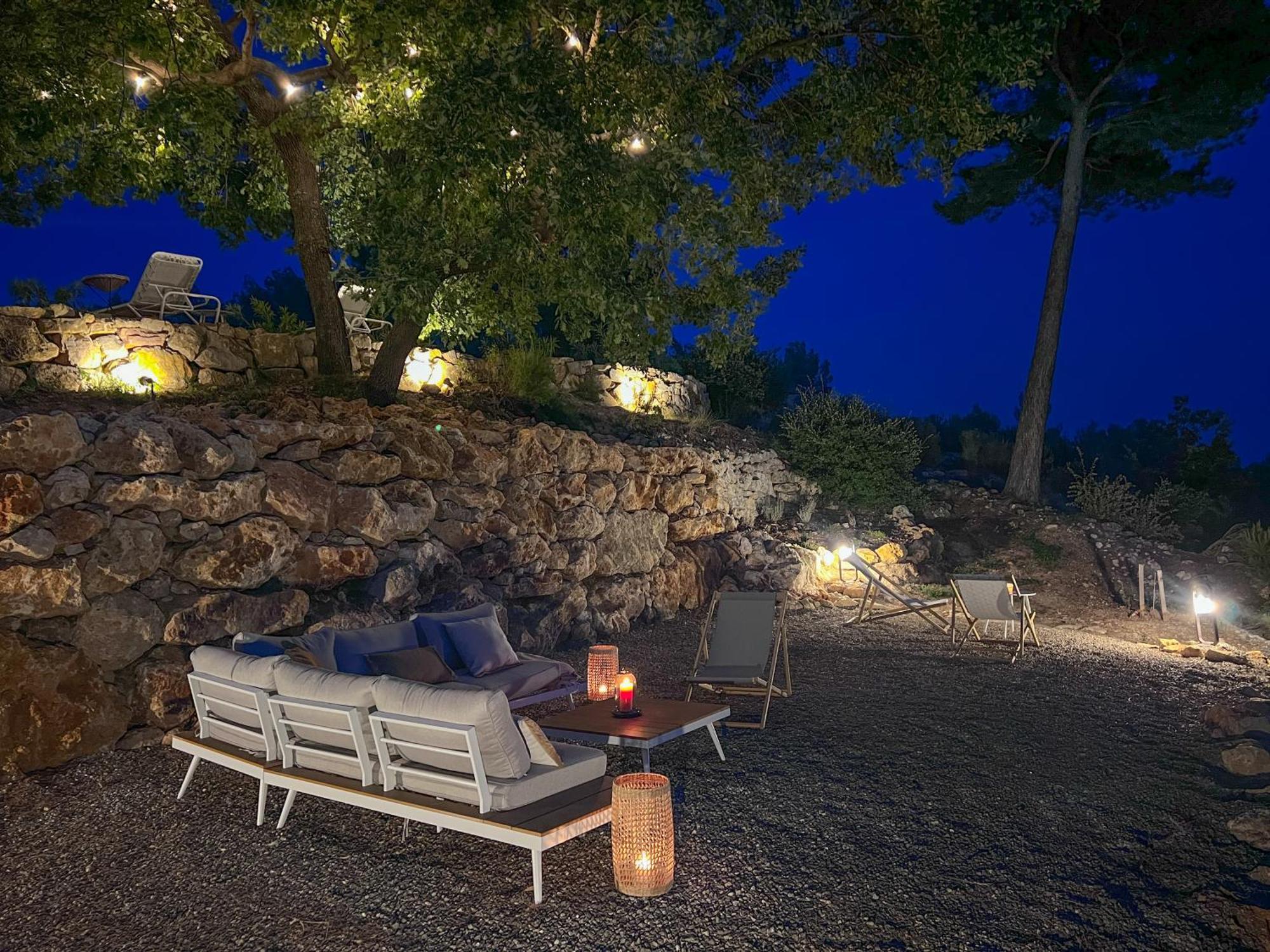 Villa "Le Sortilege" Vue Panoramique Et Piscine Tourtour Exteriör bild