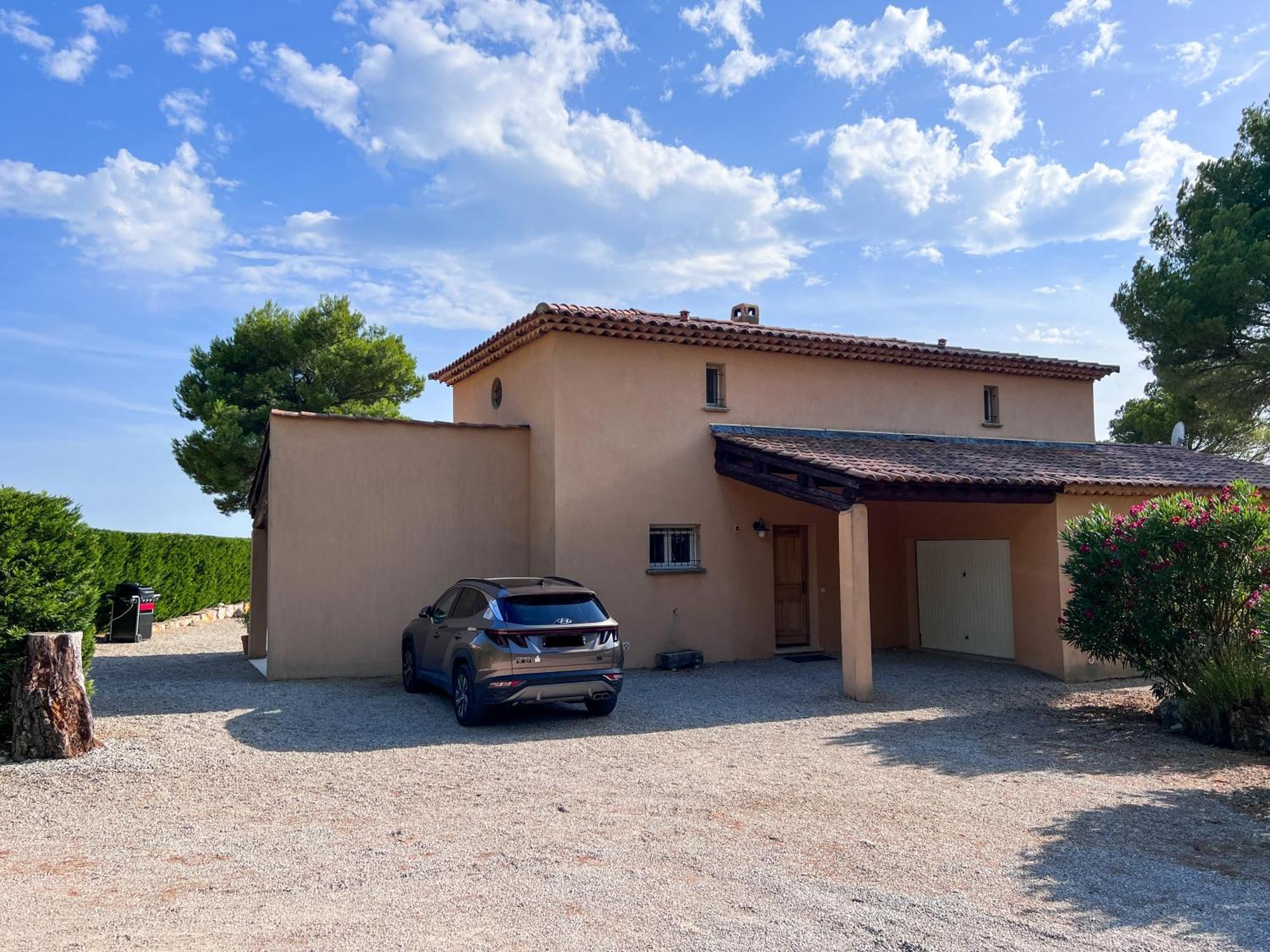 Villa "Le Sortilege" Vue Panoramique Et Piscine Tourtour Exteriör bild